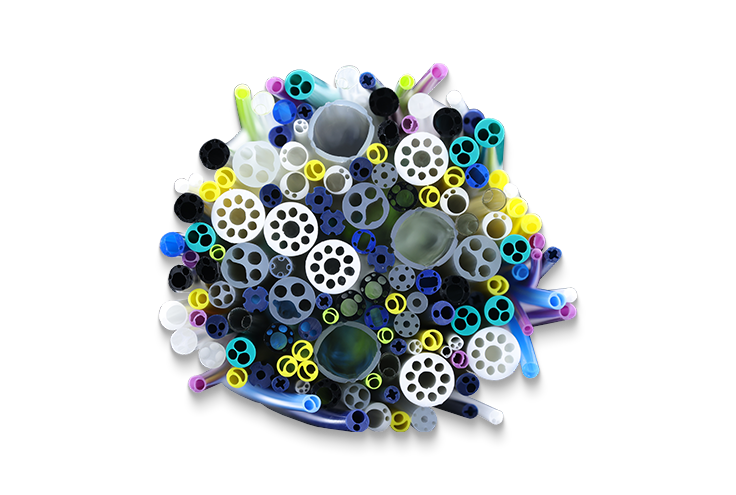 Medicinsk extruderad slang